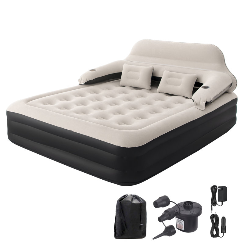 Alwyn Home Rohrersville 15 Air Mattress Bed with Head Rest Reviews Wayfair Canada